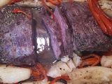 Colita al horno con papas