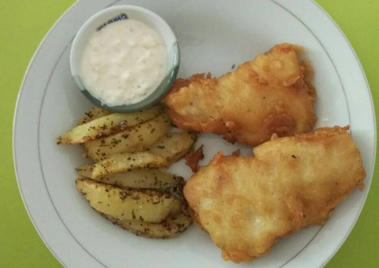 Resep Fish &amp; Chips yang Lezat Sekali