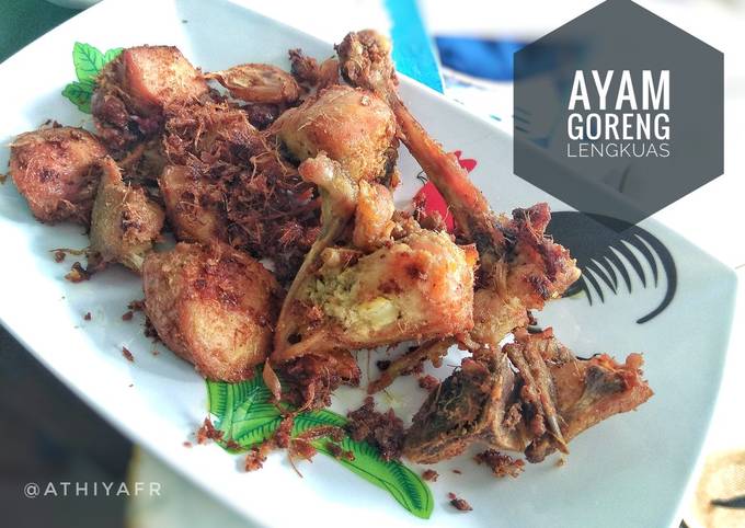 Ayam Goreng Lengkuas Praktis