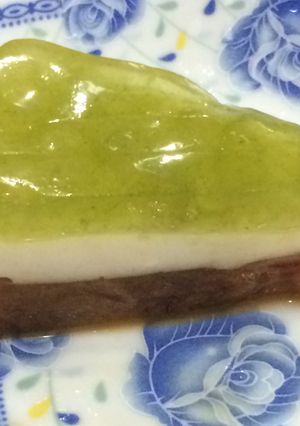 Hình của món Rau câu lá dứa, cà phê, dừa.