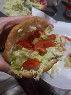 Una foto de Arepas de pollo