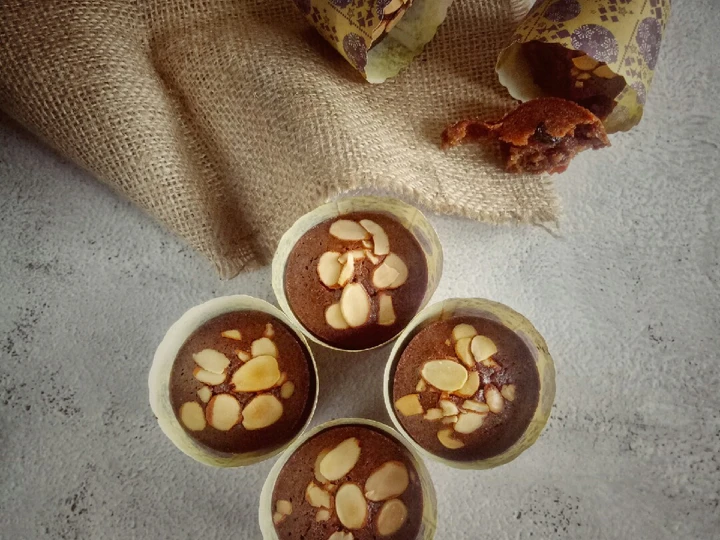 Cara Mudah Membuat Resep Muffin pisang coklat no mixer, no emulsifier yang Bisa Manjain Lidah Anti Ribet, Bisa Manjain Lidah