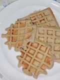 Waffles de Laranja e Coco