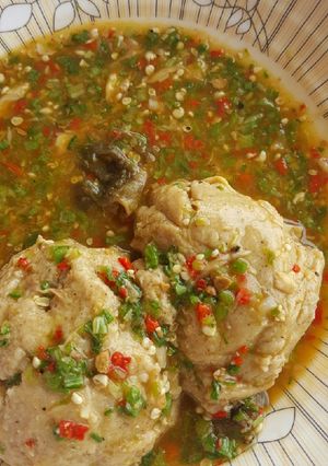 Tuwon dawa miyan kubewa ainihin hoton girkin