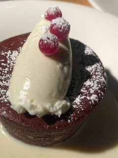 Foto de Petit Gateau na Airfryer