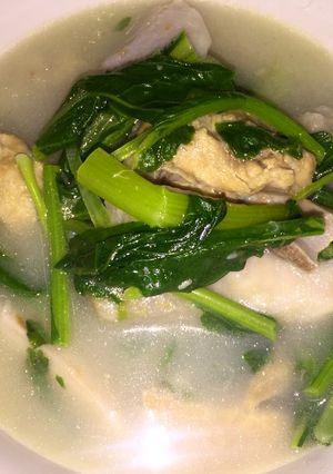 Hình của món Canh khoai môn hầm xương.