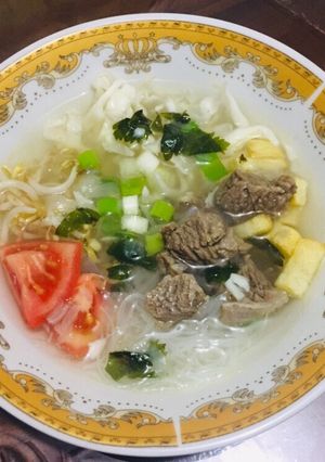 Foto resep Soto daging