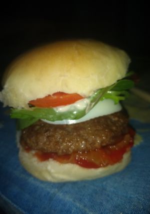 Una foto de Pan de hamburguesa