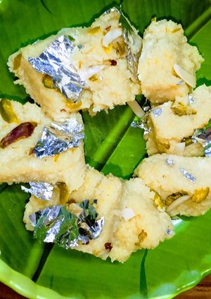 A picture of Mawa Burfi.