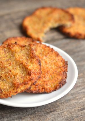 Vegán kókuszos banános keksz recept fotója
