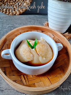 Foto resep Kembang Tahu Kuah Jahe