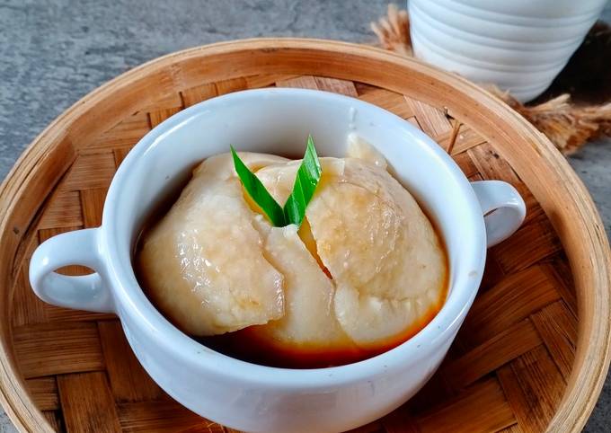 Kembang Tahu Kuah Jahe