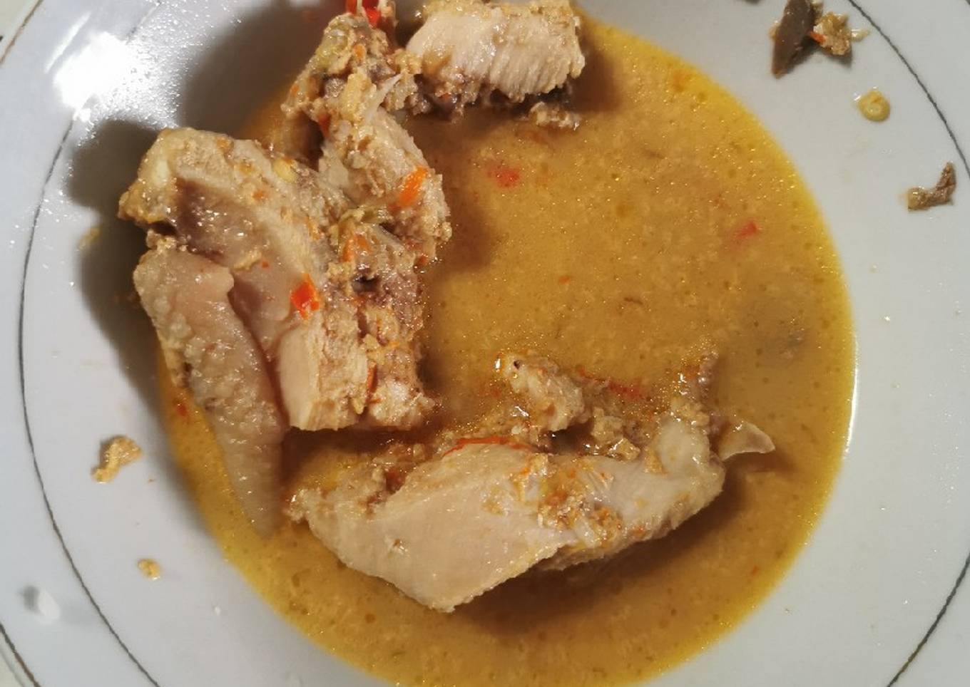 Ayam pedas Banyuwangi ala mertua
