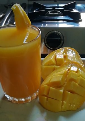 A picture of Mango Frooti recipe.