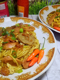 Foto resep Mie goreng tek tek spesial