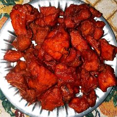 A picture of Hotel style chicken kabab.
