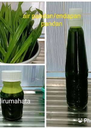 Foto resep Endapan Pandan / Air Pandan Homemade 🍀