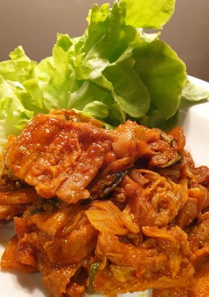 รูปของ หมูผัดกิมจิ