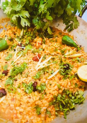 A picture of Karhai Maash Daal.