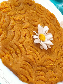 عکسی از دستور حلوای شیر عسلی