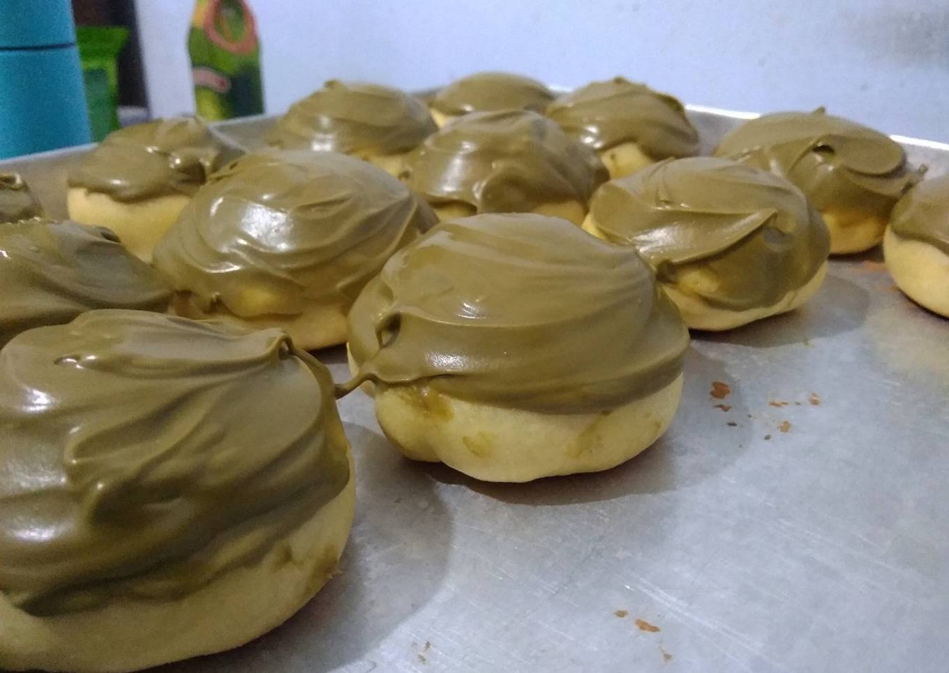 Donat Panggang Takaran sendok