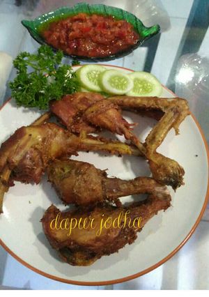 Foto resep Ayam goreng bumbu kuning jodha