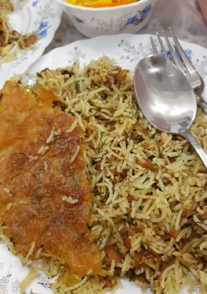 عکسی از دستور تن ماهی و برنج
