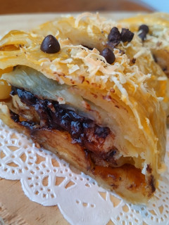 Foto resep Choco Banana Strudel