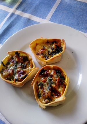 Una foto de Canastitas de verduras