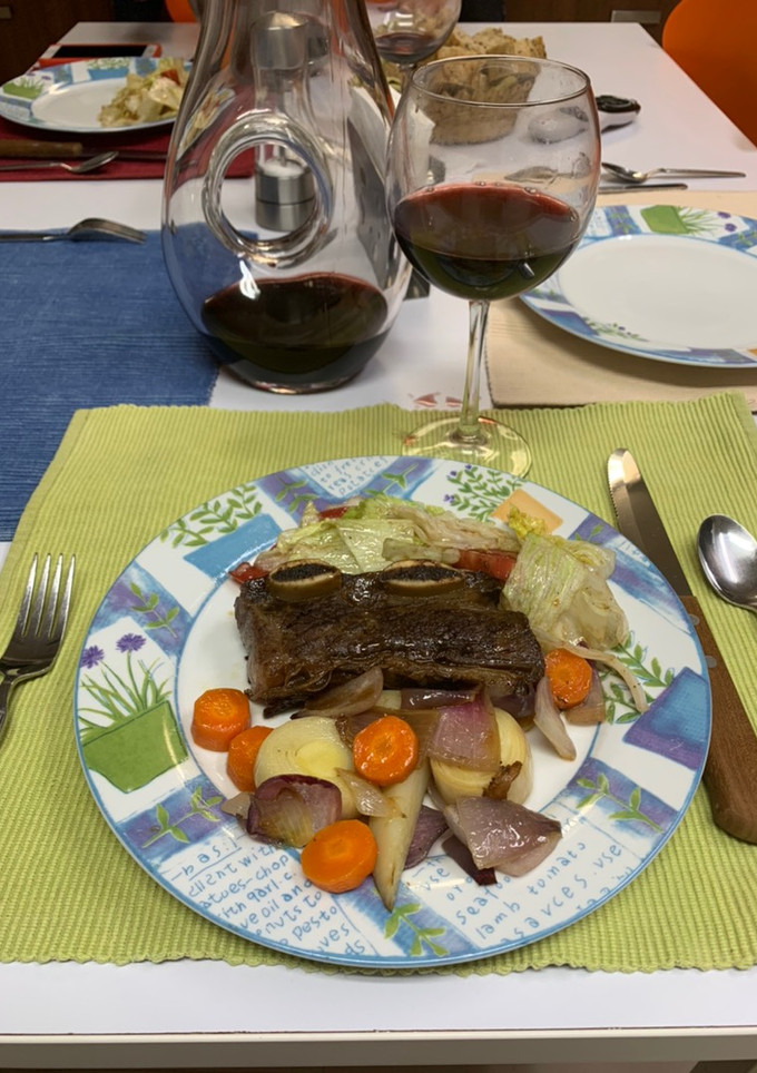 Una foto de Costillas cargadas