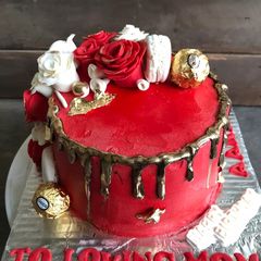 A picture of Red velvet cake.