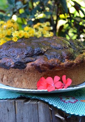Una foto de Tarte au sucre, pastel de azúcar🌺