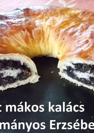 Kelt mákos kalács recept fotója