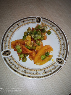 عکسی از دستور سیب زمینی پنیری
