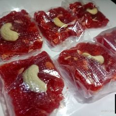 Karachi Halwa A picture of Karachi Halwa.