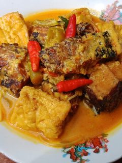 Foto resep Ikan pe kuah santan pedas