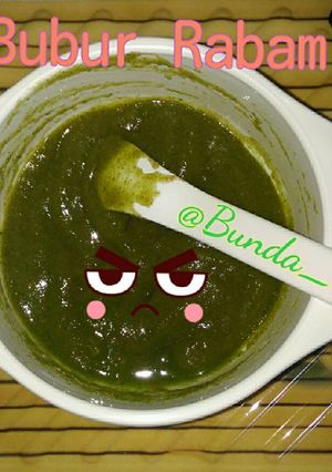 Foto resep MPASI-Bubur Rabam (Merah Bayam)