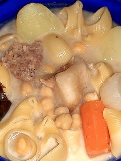 Una foto de Cocido Catalán (Escudella y carn d'olla)