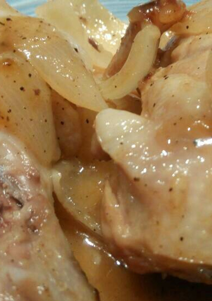 Una foto de Pollo a la cerveza
