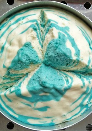 Foto resep Bolu Kukus Zebra 🐴