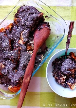 Citrusos mákos guba recept fotója