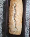 Budín de banana y canela vegano 🌱