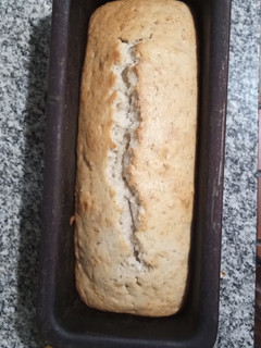 Una foto de Budín de banana y canela vegano 🌱