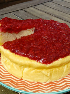 Una foto de Tarta de queso japonesa