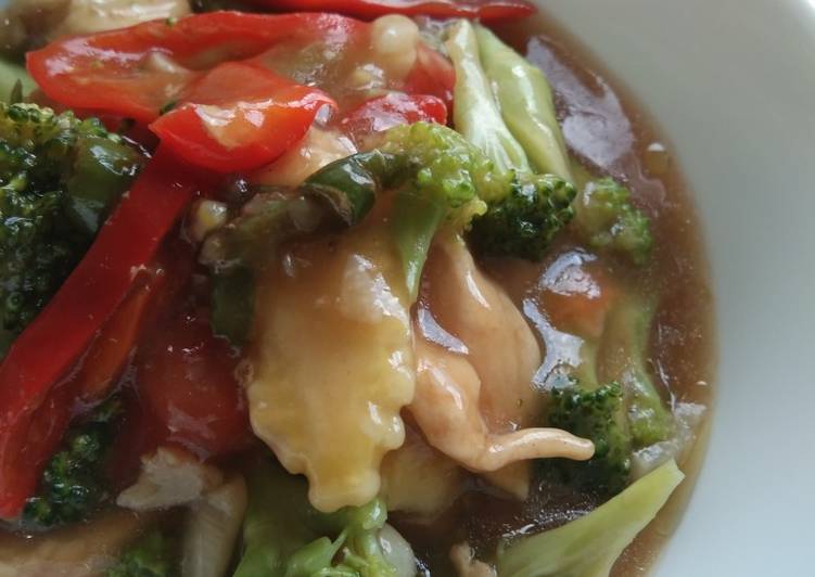 Cah Brokoli Ayam