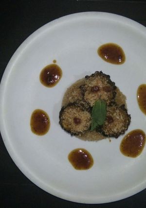 A picture of Khatta Meetha Karela.