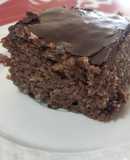 Queque de plátano chocolate