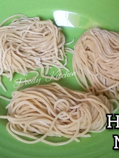 Foto resep Homemade Mie Telur