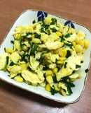 👩🏻‍🍳韭菜玉米炒蛋