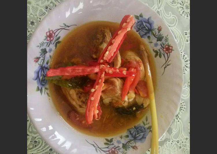 Garang asam ayam bumbu jawa๐